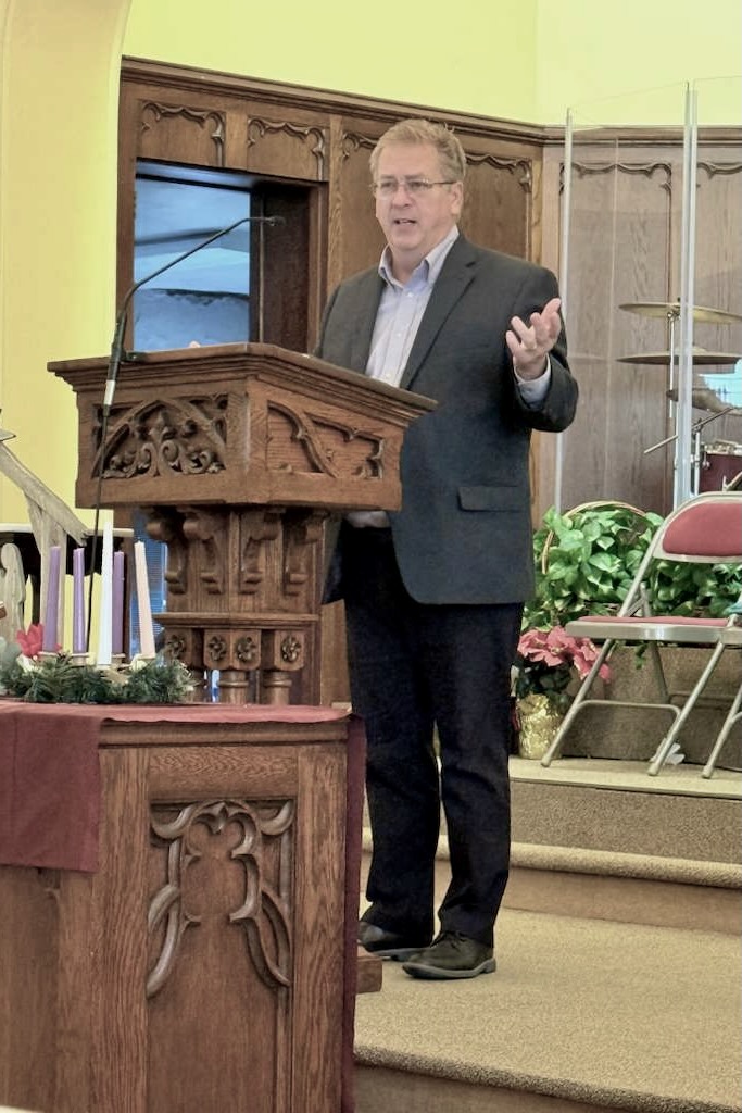 Christmas service, Dec 2025.