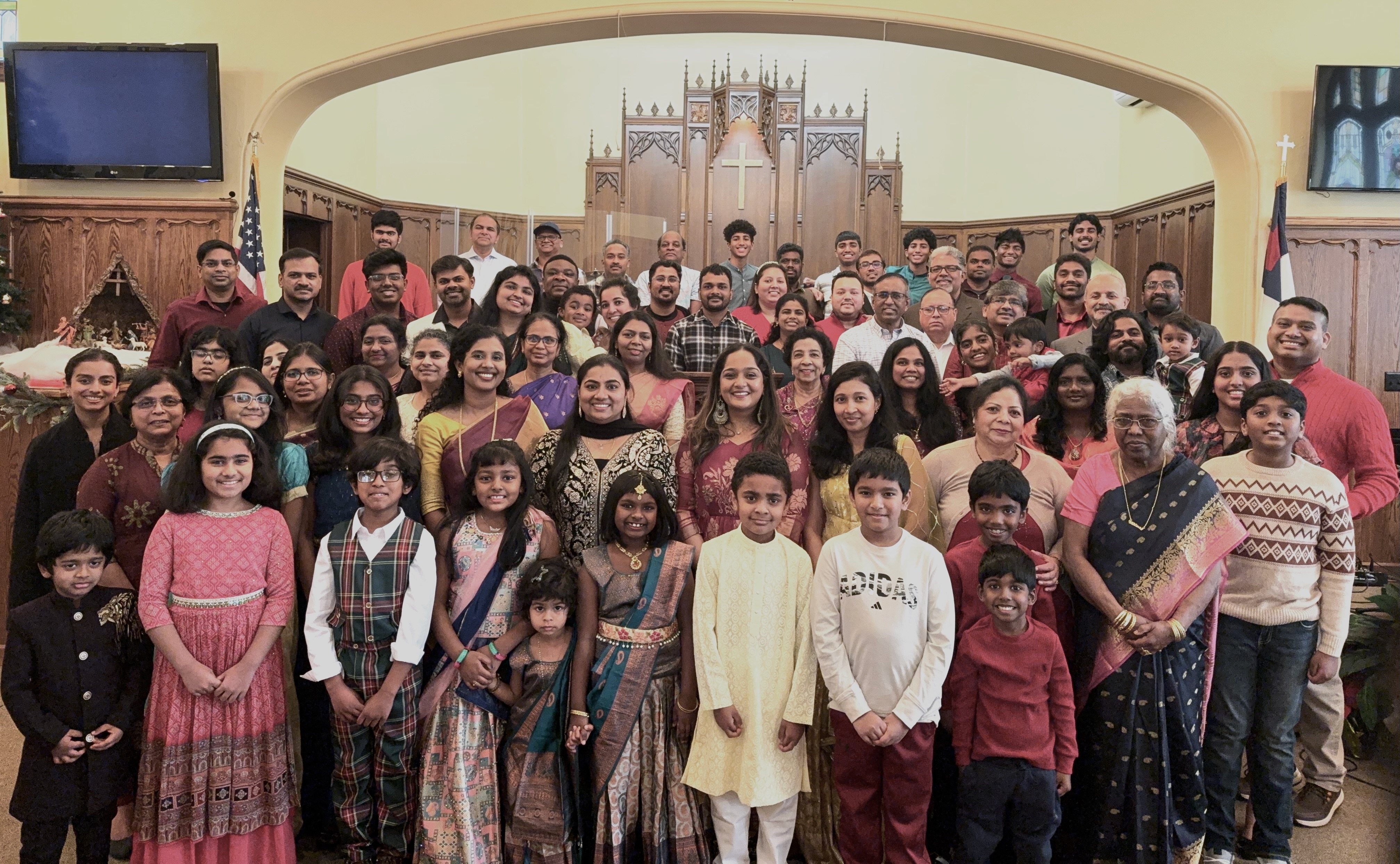 Christmas service, Dec 2022.